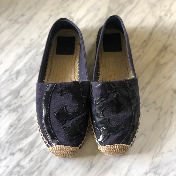 Poppy Canvas \u0026 Patent Espadrille Online 